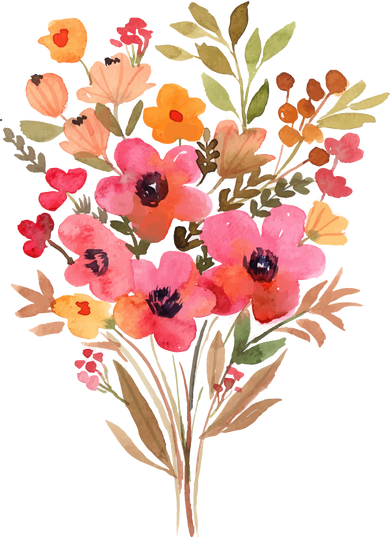 Floral Watercolor Bouquet